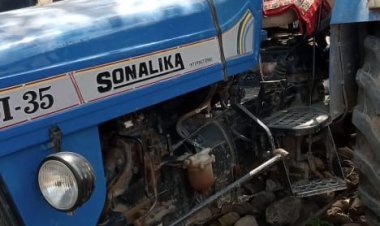 अवैध चेजा पत्थर से भरी टैक्टर ट्राली को वन विभाग की टीम ने किया जब्त,टेक्टर चालक को किया गिरफ्तार...