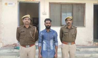 आपसी रंजिश को लेकर युवक पर तलवार से हमला करने वाले आरोपी को पुलिस ने किया गिरफ्तार