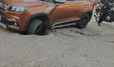 एक दर्जन कालोनियों को जोड़ने वाला मार्ग बदहाल