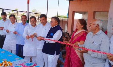 स्कूलों के विकास कार्य करवाने से संवरता है देश का भविष्य: भामाशाह खिची