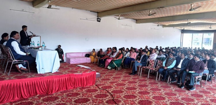 पीईईओ, यूसीईईओ, सीआरसी स्तरीय गैर आवासीय प्रशिक्षण शिविर आयोजित