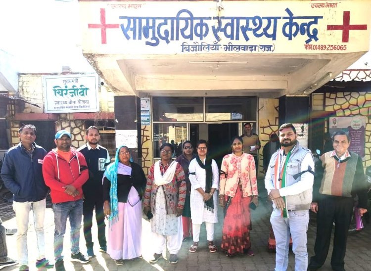 राजस्थान नर्सेज एसोसिएशन ने काली पट्टी बांधकर किया विरोध प्रदर्शन