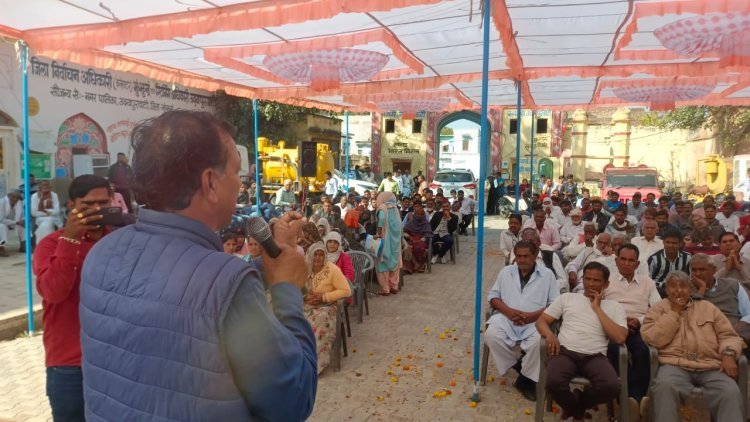 चेयरमैन सैनी ने पालिका मंडल के 2 वर्ष पूर्ण होने पर विकास कार्यो का दिया ब्यौरा..