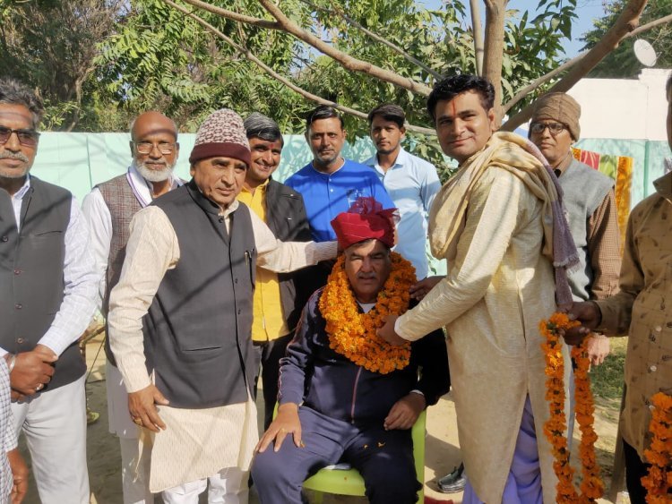 बजट में ऐतिहासिक सौगात दिलाने पर विधायक बुड़ानिया का किया सौगात