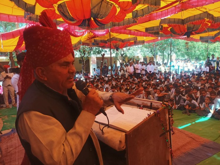 विद्यार्थी अपने लक्ष्य को निर्धारित कर आगे बढ़े तो सफलता अवश्य मिलेगी:-मेघवाल