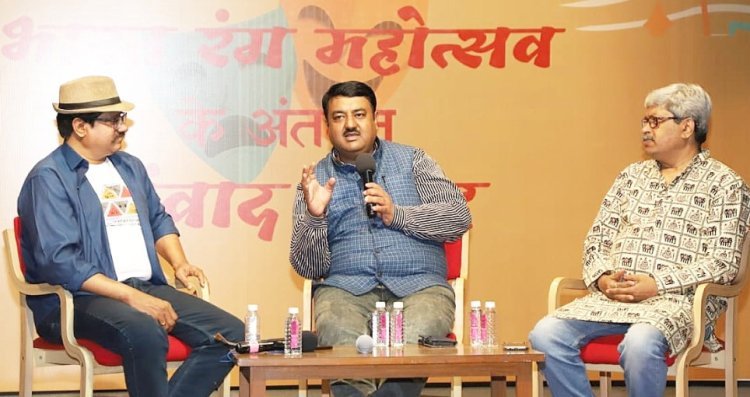 डॉ. घनश्याम नाथ कच्छावा ने संवाद प्रवाह में भाग लिया