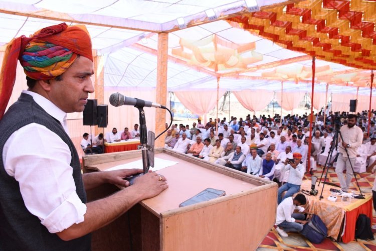 सांसद राहुल कस्वां ने किया लोकार्पण