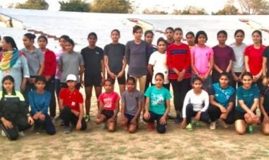 महिला एथलेटिक्स खेल प्रतियोगिता का किया आयोजन 