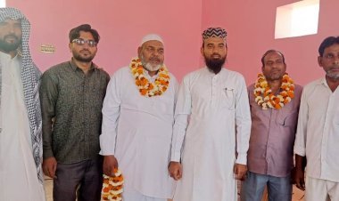 सदर बनने पर किया स्वागत 