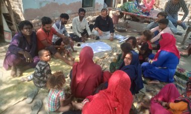 आरयूआईडीपी परियोजना के तहत  पेयजल एवं सीवर की माइक्रो प्लानिंग से ली जानकारी