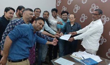 निजी चिकित्सालय डॉक्टरों ने बिल के विरोध में दिया ज्ञापन 