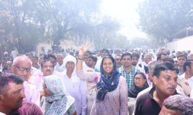मेरा एक ही सपना बचा वो सादुलपुर विधानसभा में सिंचाई के लिये नहर लेकर आऊ : डॉ कृष्णा पूनिया