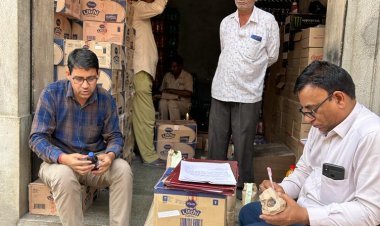 खाद्य सुरक्षा टीम ने की कार्रवाई, 04 नमूने लिये