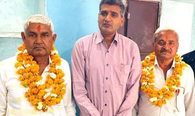 मांगी लाल धाकड़ समाज अध्यक्ष  व शंकर लाल बने मंत्री