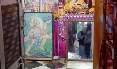 पावटा में चोरों के बुलंद हौसले,3 मंदिरों को बनाया निशाना