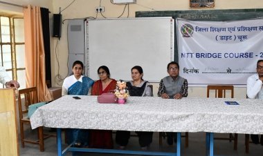 नर्सरी टीचर्स ट्रेनिंग का ब्रिज कोर्स का शुरू