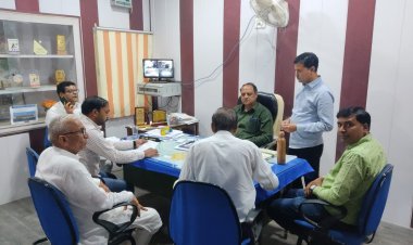 Meeting regarding the organization of Rajasthan Cultural Festival, discussion regarding preparations