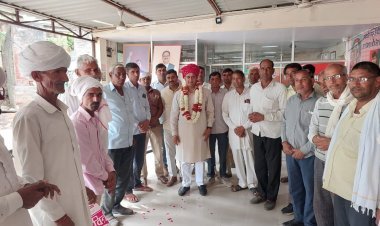 ग्रामवासियों ने सड़क स्वीकृति पर विधायक रामलाल शर्मा का जताया आभार