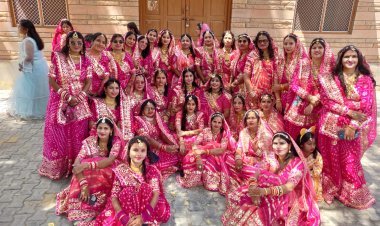 गणगोर पर्व को लेकर महिलाओं में जोरदार उत्साह