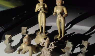 मंदिर से चोरी गई प्रतिमाओ को किया बरामद