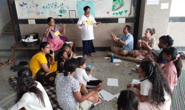 लर्निंग सोसाइटीज अनकांफ्रेंस -2023 के अंतर्गत कार्यशालाओं का हुआ आयोजन