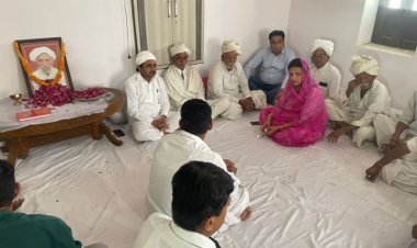 भाजपा नेत्री चौधरी ने दी समाज सूधारक सारण को  श्रद्धांजलि।