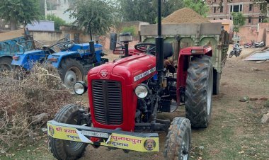 खनिज विभाग की टीम ने 2 बजरी से भरे ट्रक जब्त किये व थाने में मामला दर्ज करवाया... पुलिस ने मामला दर्ज कर टैक्टर मालिक व चालक को गिरफ्तार कर जेल भेज दिया..