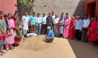 राजकीय विद्यालय नंबर 16 में युवा विकास समिति की प्रेरणा से