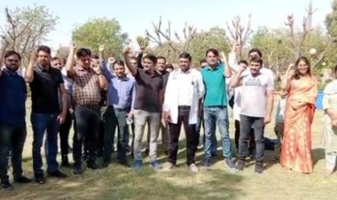 राजकीय भरतिया अस्पताल में राईट टू हैल्थ के विरोध में चिकित्सकों ने किया दो घण्टे का कार्य बहिष्कार  किया विरोध प्रदर्षन