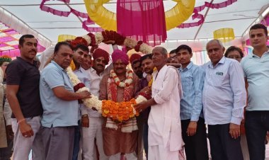 सौंथली के ग्रामीणों ने किया विधायक डाॅ. शर्मा का अभिनंदन