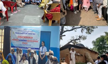 विशाल नि:शुल्क नेत्र जांच शिविर का किया आयोजन 