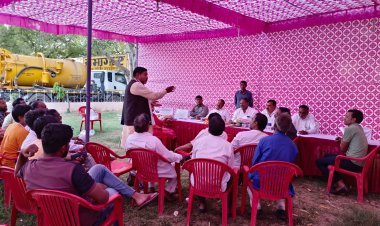 राज्य सफाई कर्मचारी आयोग के सदस्य सत्यनारायण भूमल्या ने