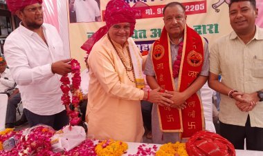 नवनिर्वाचित व्यापार महासंघ अध्यक्ष मनोज आहूजा ने पदभार संभाला  