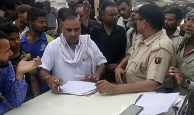 घर के निर्माण कार्य पर करंट लगने से मजदूर की हुई मौत, पुलिस ने करवाया शव का पोस्टमार्टम