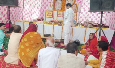 राम नवमी के अवसर पर 551 रामभक्तों  के द्वारा भव्य संगीतमय सुंदरकांड पाठ का आयोजन 