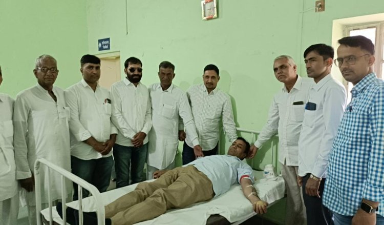 छात्रनेता मंजीत सिहाग की पुण्य तिथि पर 10 साल से लग रहा है रक्तदान शिविर, 3000 यूनिट रक्तदान कर चुके है युवा, 11वीं पुण्यतिथि पर फिर लगा रक्तदान शिविर