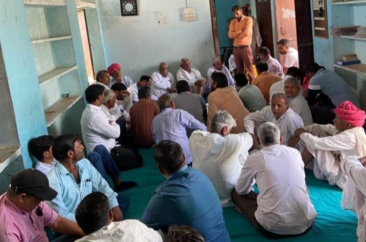 धाकड़ समाज सामूहिक विवाह सम्मेलन कमेटी की बैठक