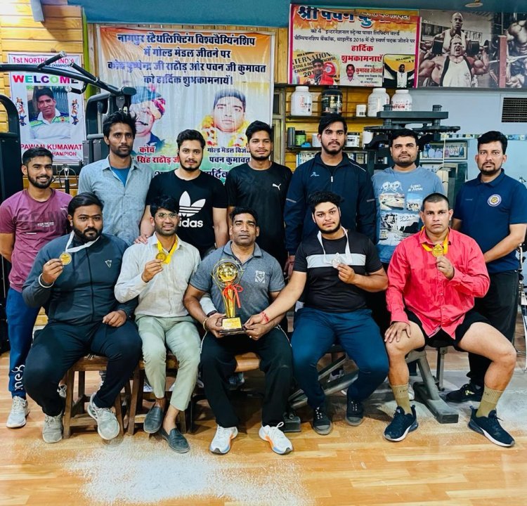 दा वल्ड जीम झोटवाडा ने जिता चेम्पियन शिप