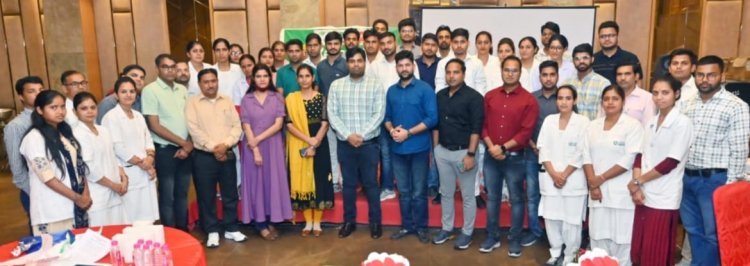 लूपिन ह्यूमन वेलफेयर एवं रिसर्च फाउंडेशन की तरफ से किया गया आवासीय प्रशिक्षण आयोजित