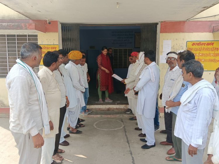 अति ओलावृष्टि से रबी की फसल चौपट का सर्वे करवाकर जल्द किसानो को मुआवजा दे,भारतीय किसान संघ पदाधिकारी 