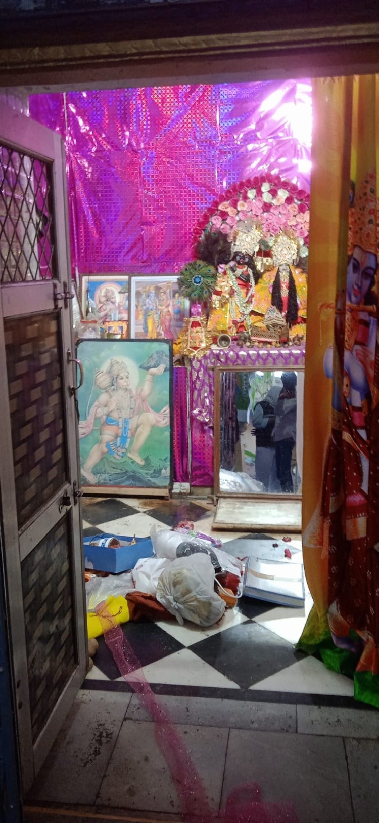 पावटा में चोरों के बुलंद हौसले,3 मंदिरों को बनाया निशाना