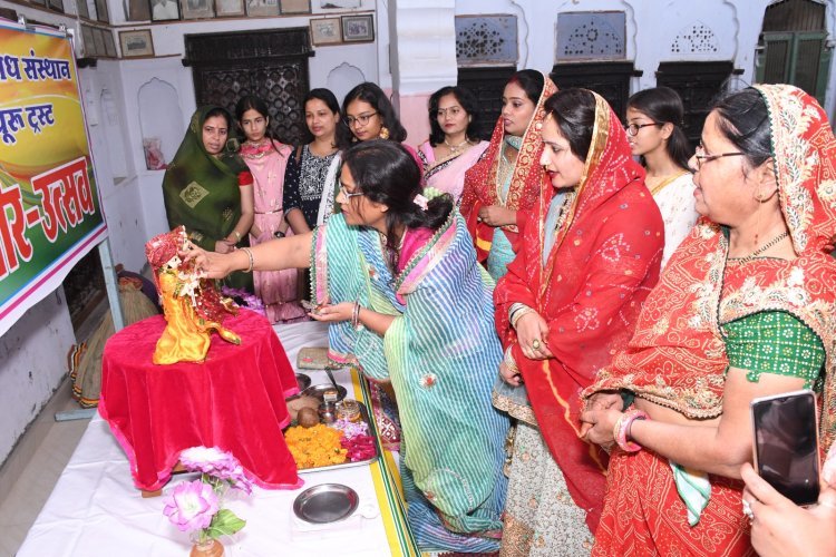 नगरश्री में मनाया गणगौर उत्सव