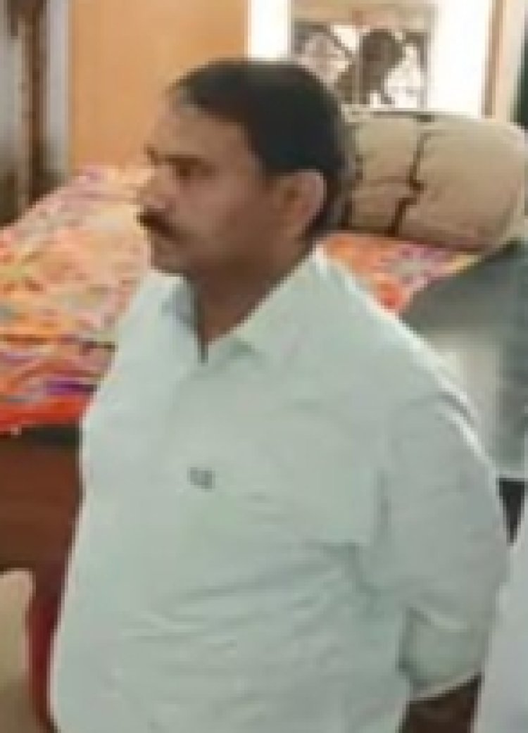 पीडब्ल्यूडी विभाग का अधिकारी 6 लाख की रिश्वत लेते हुआ ट्रेप