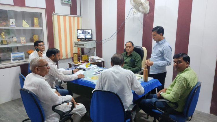 Meeting regarding the organization of Rajasthan Cultural Festival, discussion regarding preparations