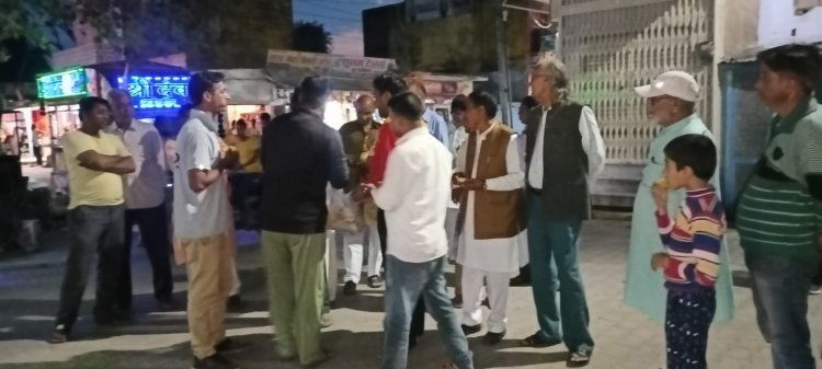 अजीतगढ़ ब्राह्मण समाज ने चितौड़गढ़ सांसद सी पी जोशी को बीजेपी प्रदेशाध्यक्ष बनाने पर खुशी जाहिर करते हुए पटाखे छोड़कर लड्डू बांटे