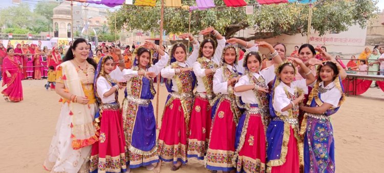 ताल मैदान स्थित गणगौर घाट पर पहली बार निकाला नगर बनोरा, महिलाओं एवं बेटियों ने दी शानदार प्रस्तुतियां 