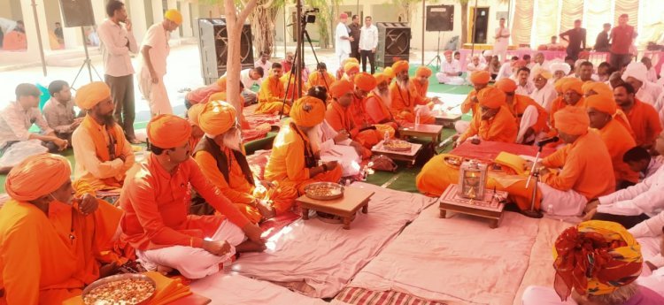 धर्मपुरी मठ पन्नोंणियो का तला में धन्यवाद सभा आयोजित
