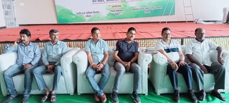 जिला स्तरीय दो दिवसीय महात्मा गांधी जीवनदर्शन प्रशिक्षण शिविर 27 और 28 मार्च को जैन भवन में होगा