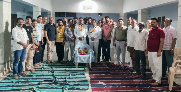 अरुण तिवारी बने ब्राह्मण समाज के  अध्यक्ष