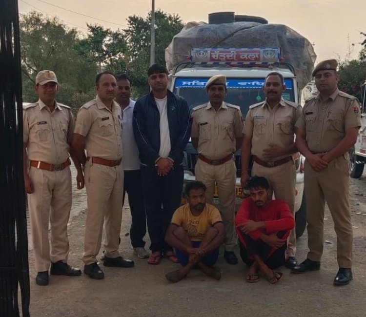 भानीपुरा पुलिस ने अवैध डोडापोस्त के साथ दो को किया गिरफ्तार, 19 किलो 500 ग्राम अवैध डोडा पोस्त किया जब्त
